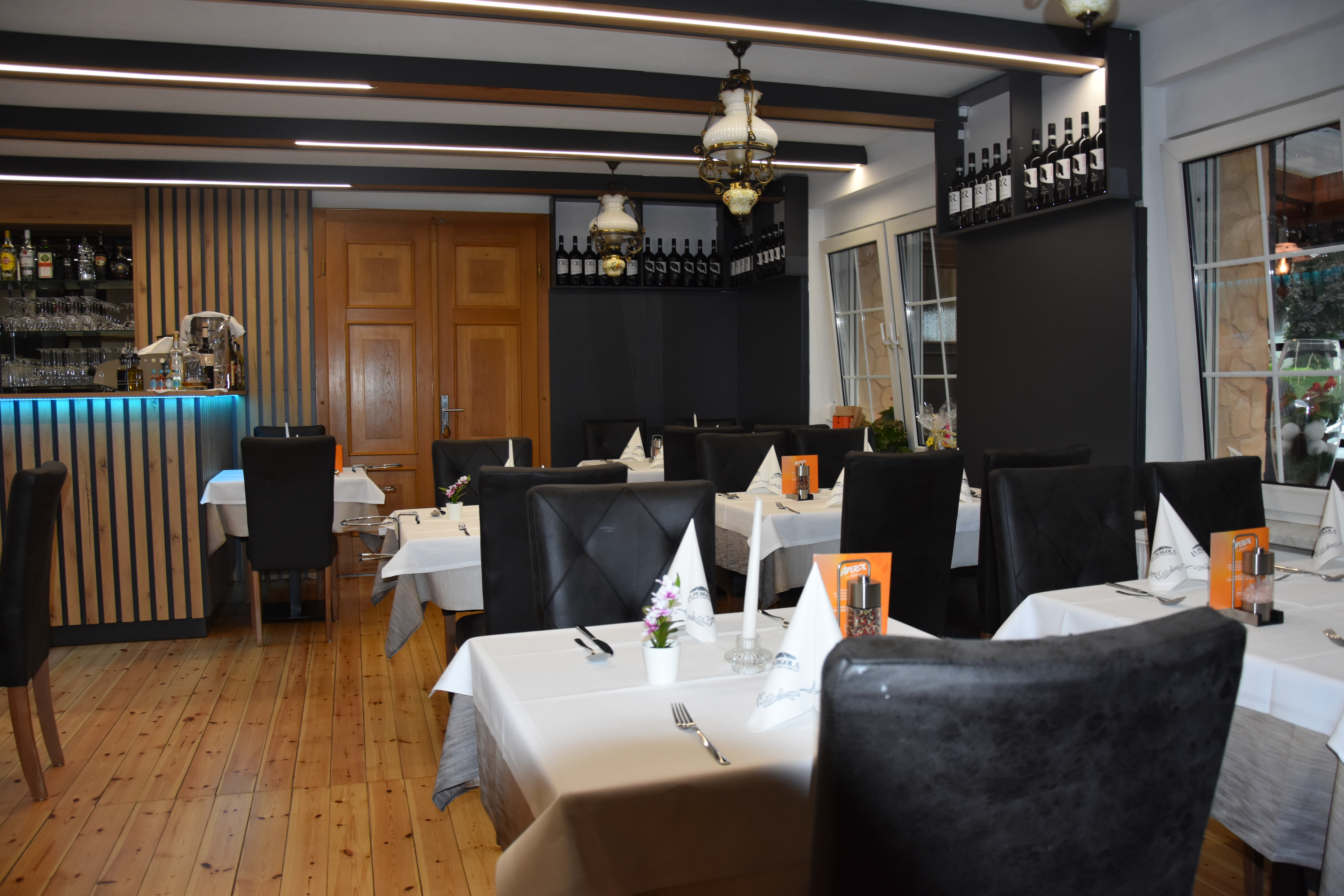 Restaurant La Pergola · Einrichtung