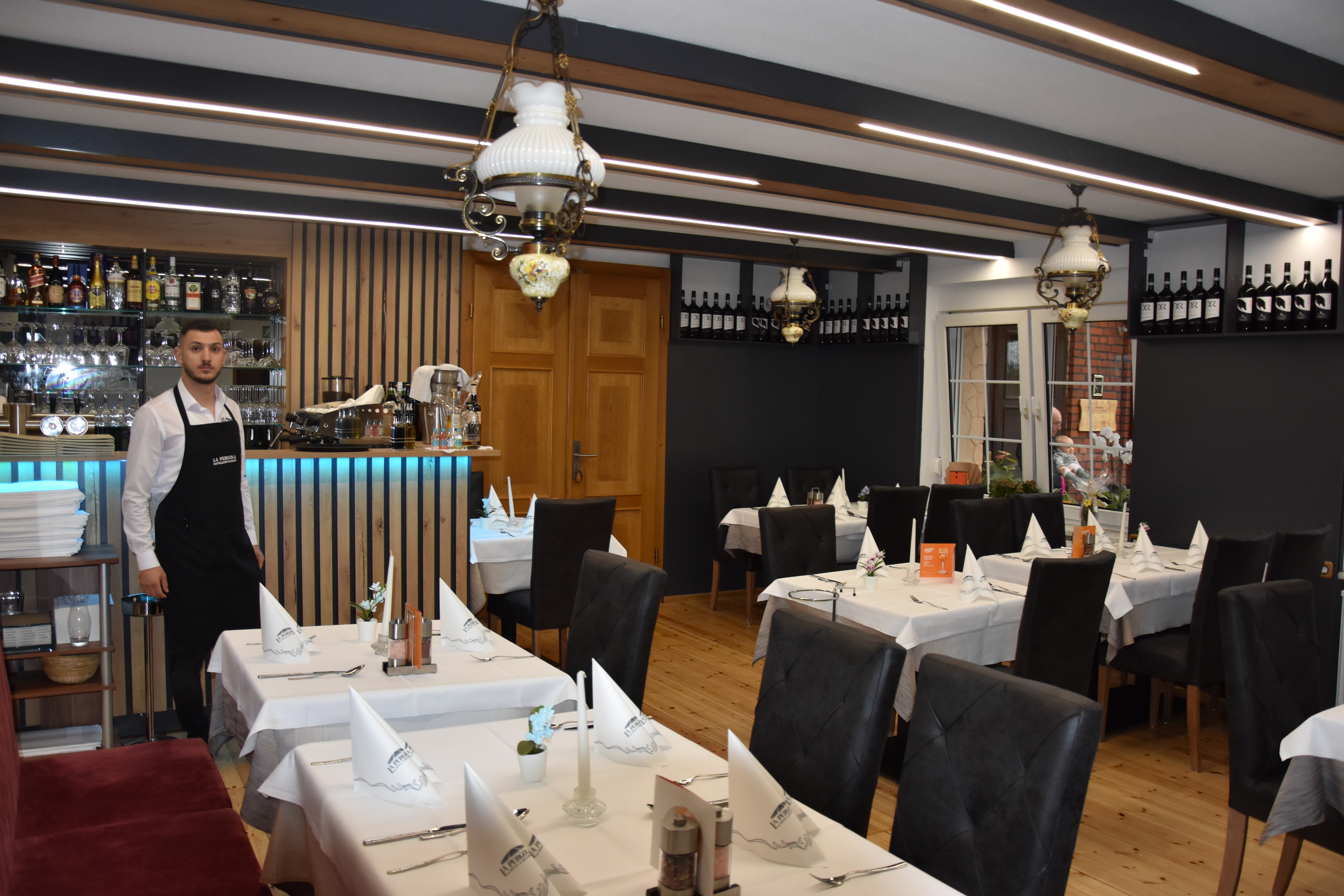 Restaurant La Pergola · Dekoration