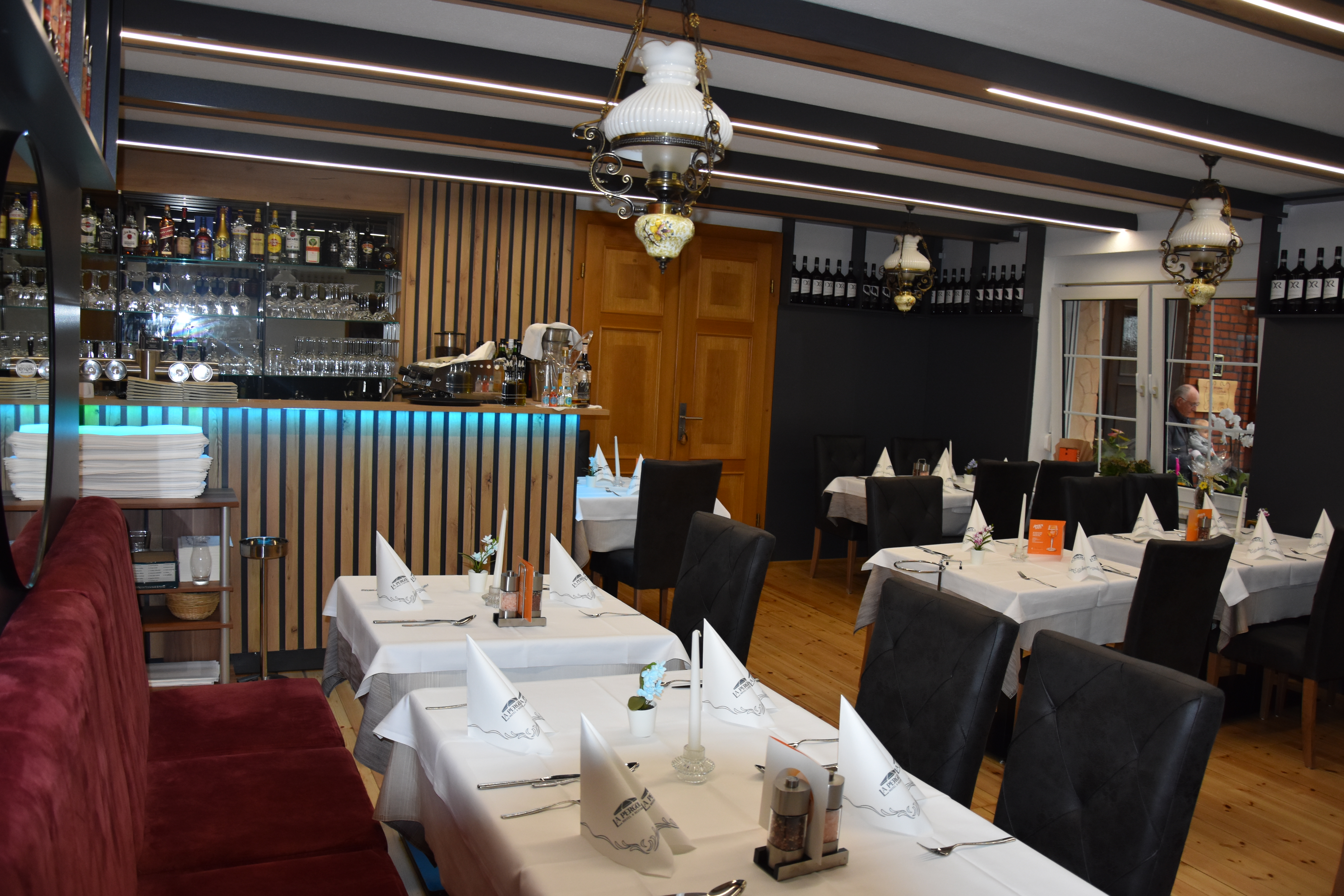 Restaurant La Pergola · Tisch